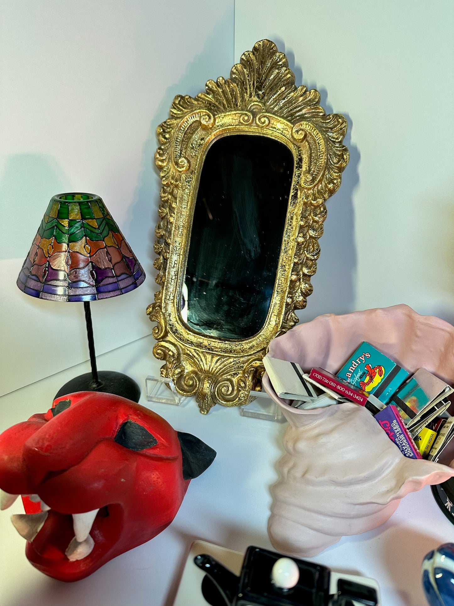 Ceramic Conch Shell Catch-all Dish