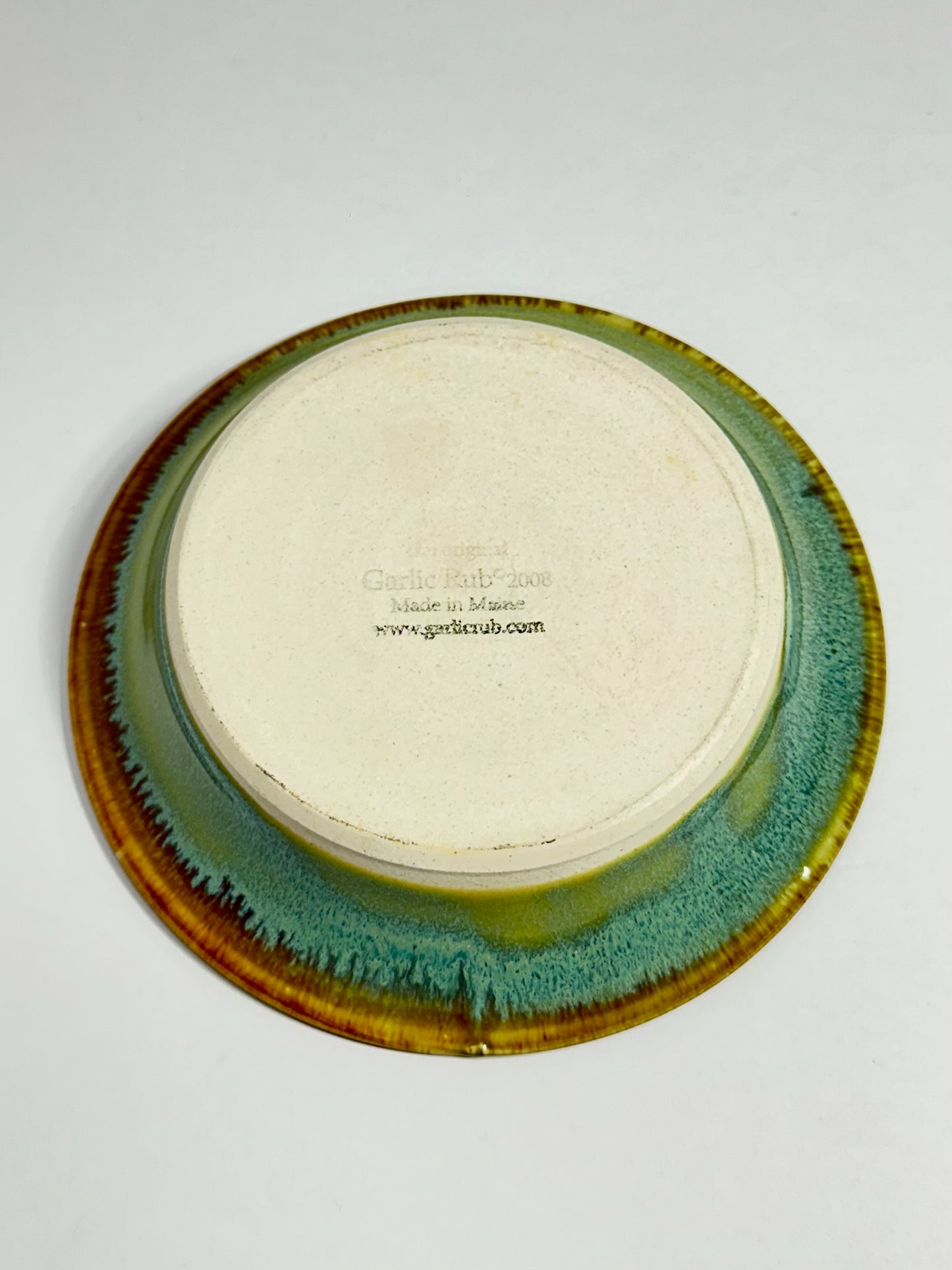 Garlic Grater Ceramic Dish