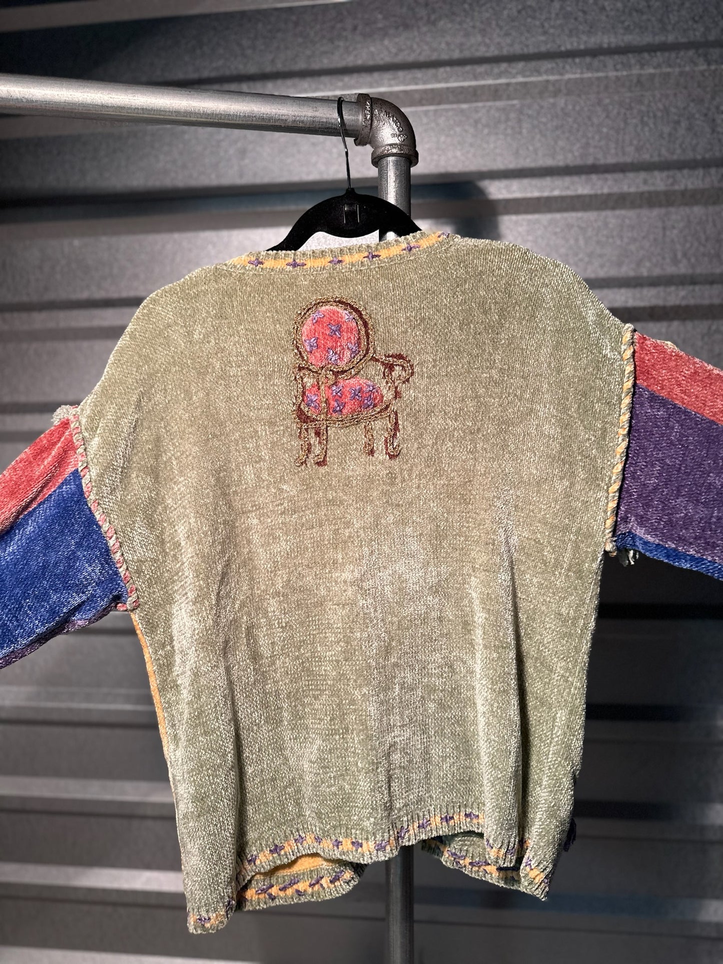 Dreamy Velvet Chair Cardigan