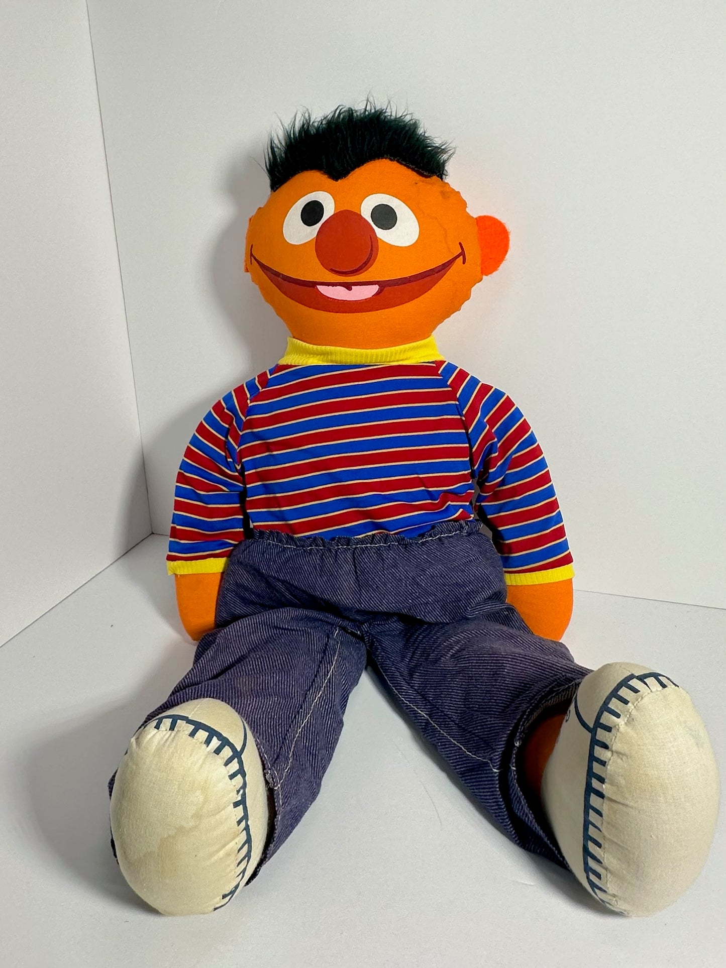 1970s KnickerBocker Bert and Ernie Plush Figures