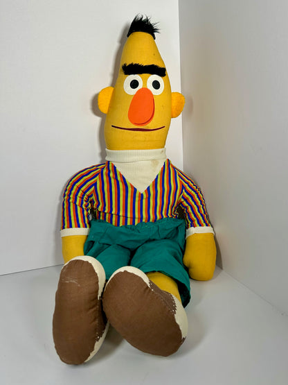 1970s KnickerBocker Bert and Ernie Plush Figures