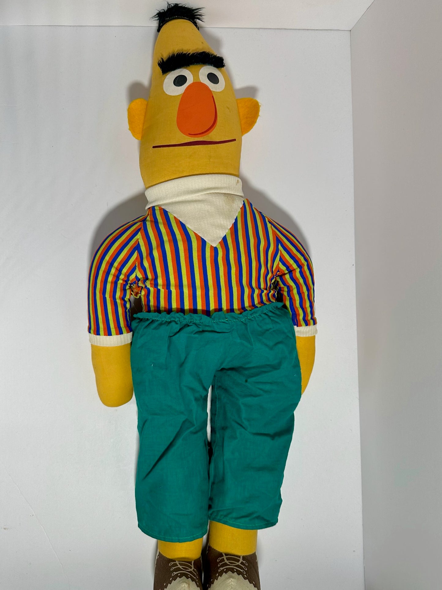 1970s KnickerBocker Bert and Ernie Plush Figures