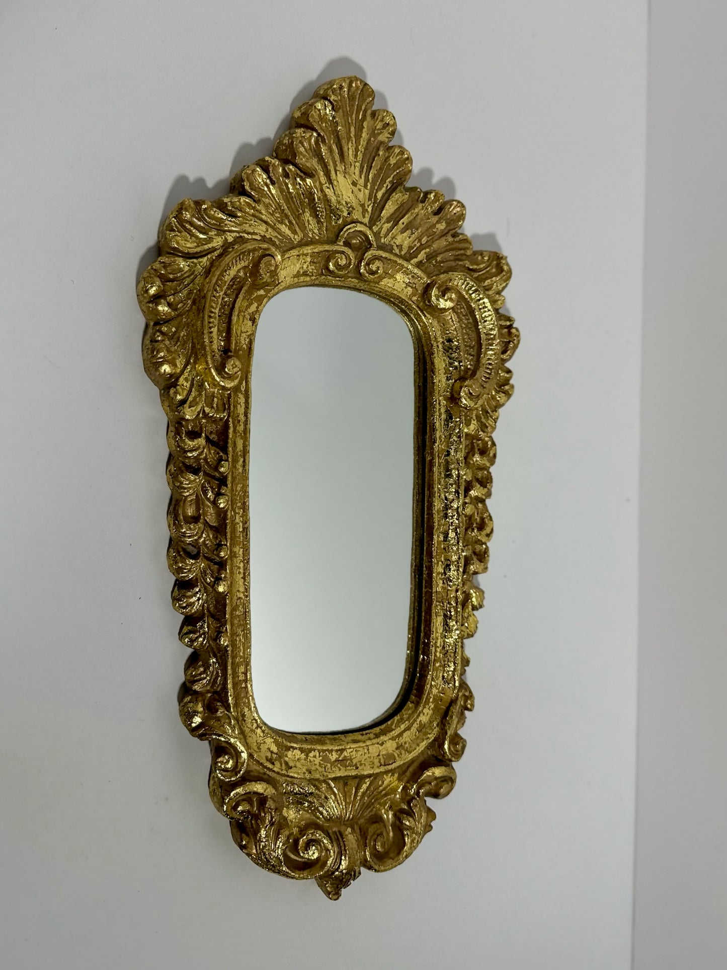 Hollywood Regency Gilt Ornate Mirror