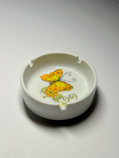 Ceramic Butterfly Ashtray