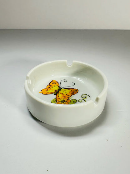 Ceramic Butterfly Ashtray