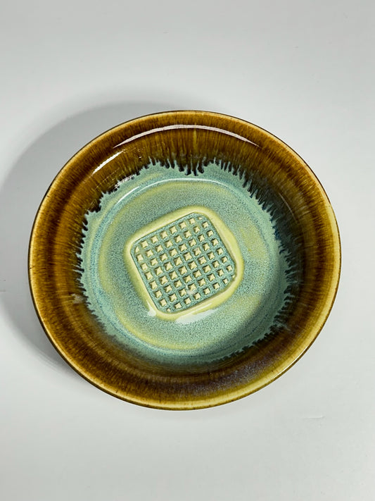 Garlic Grater Ceramic Dish